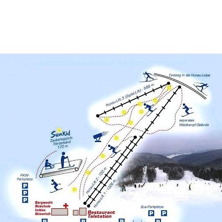 4 Erw. 1 Ki. Ski Entspannung Terasse Ausblick 슈말렌부르크 외부 사진